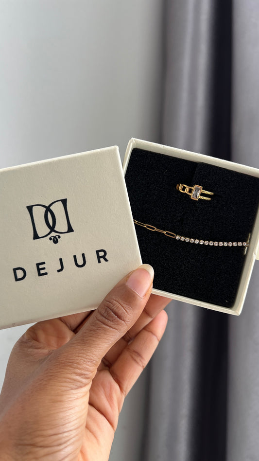 Lara Ring & Éclat Bracelet Gift Set