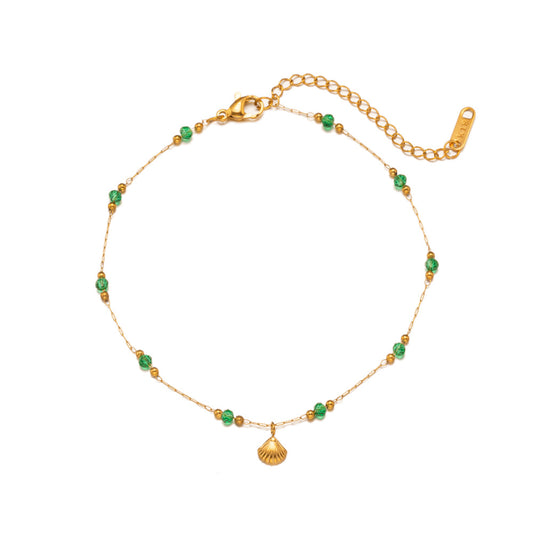 Emerald Anklet